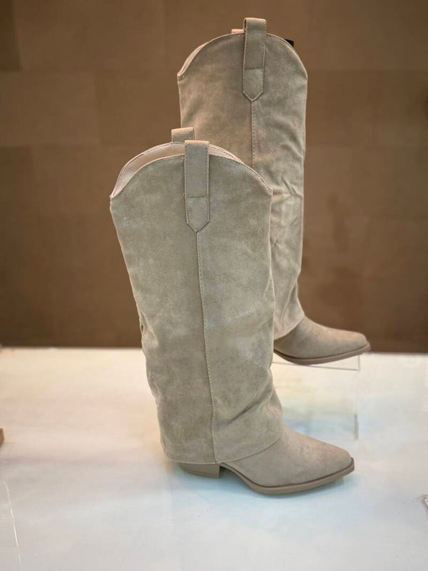 Beige laars Manon