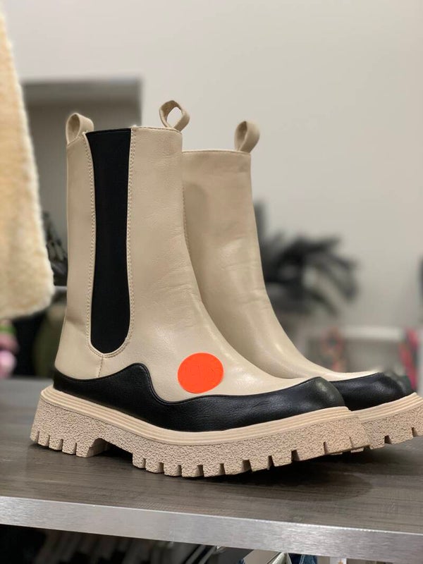 Black boots