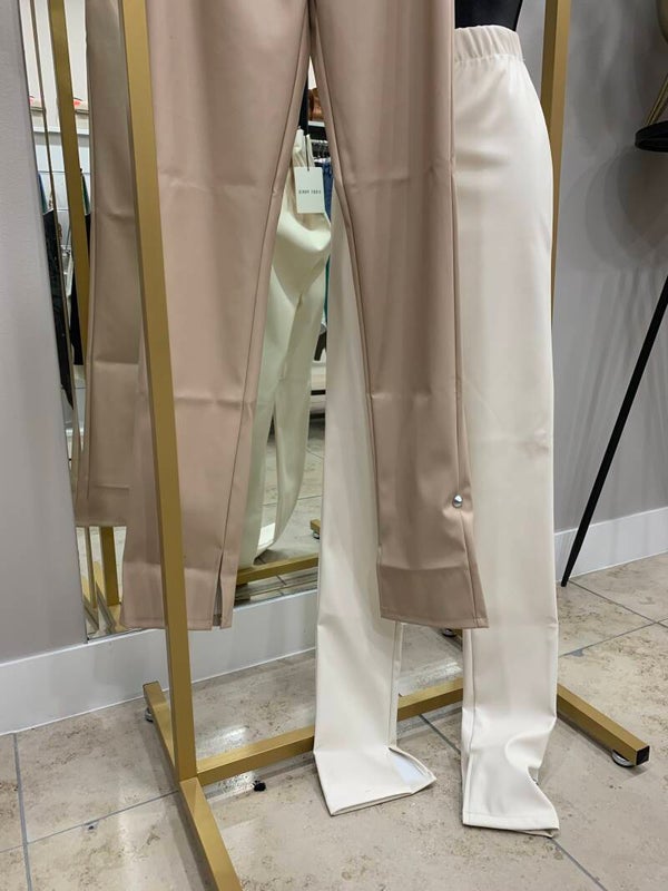 Leather legging