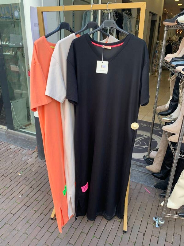 T Shirt jurk long