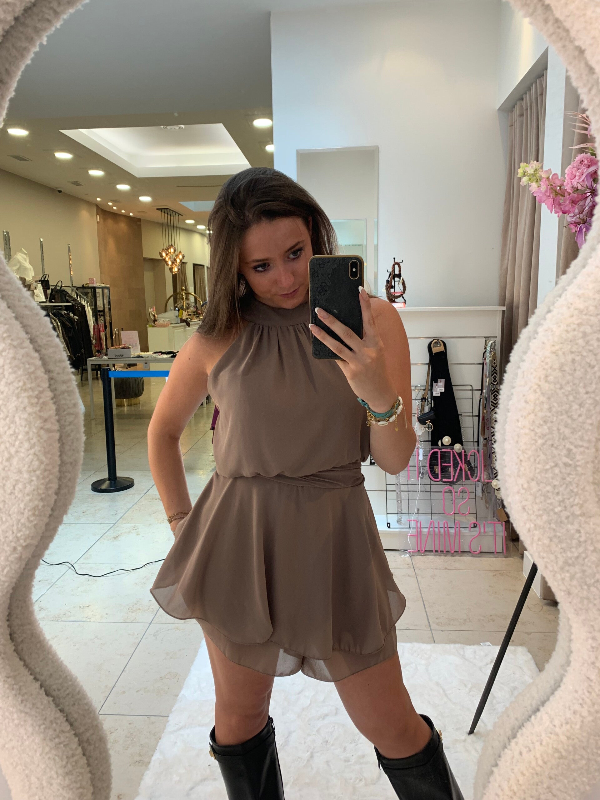 Ilana playsuit beige