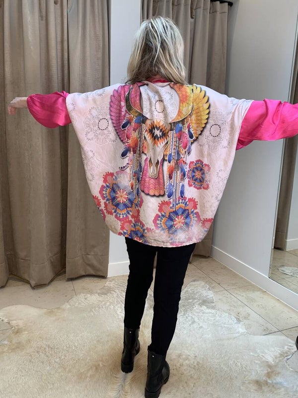 bull blouse roze