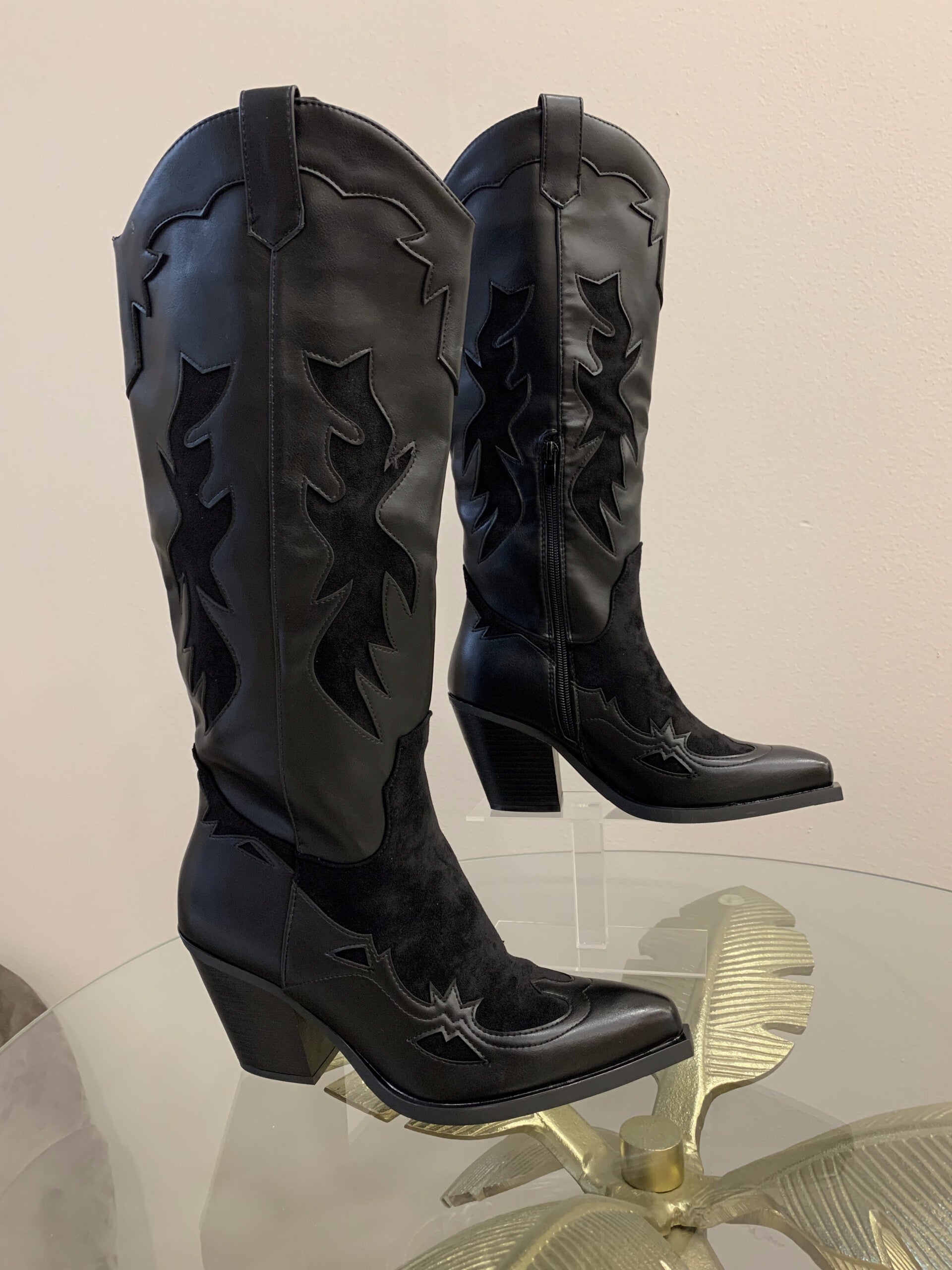 cowboy laars luxe zwart