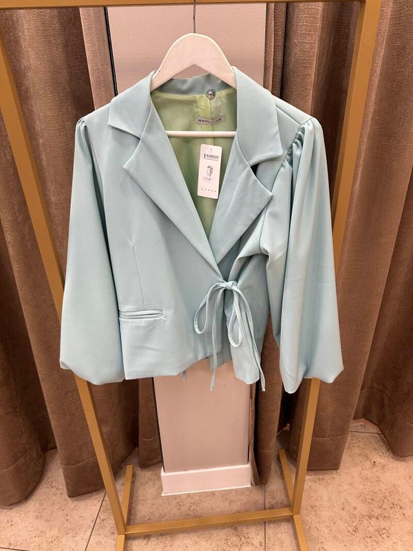 Pof mouw blazer