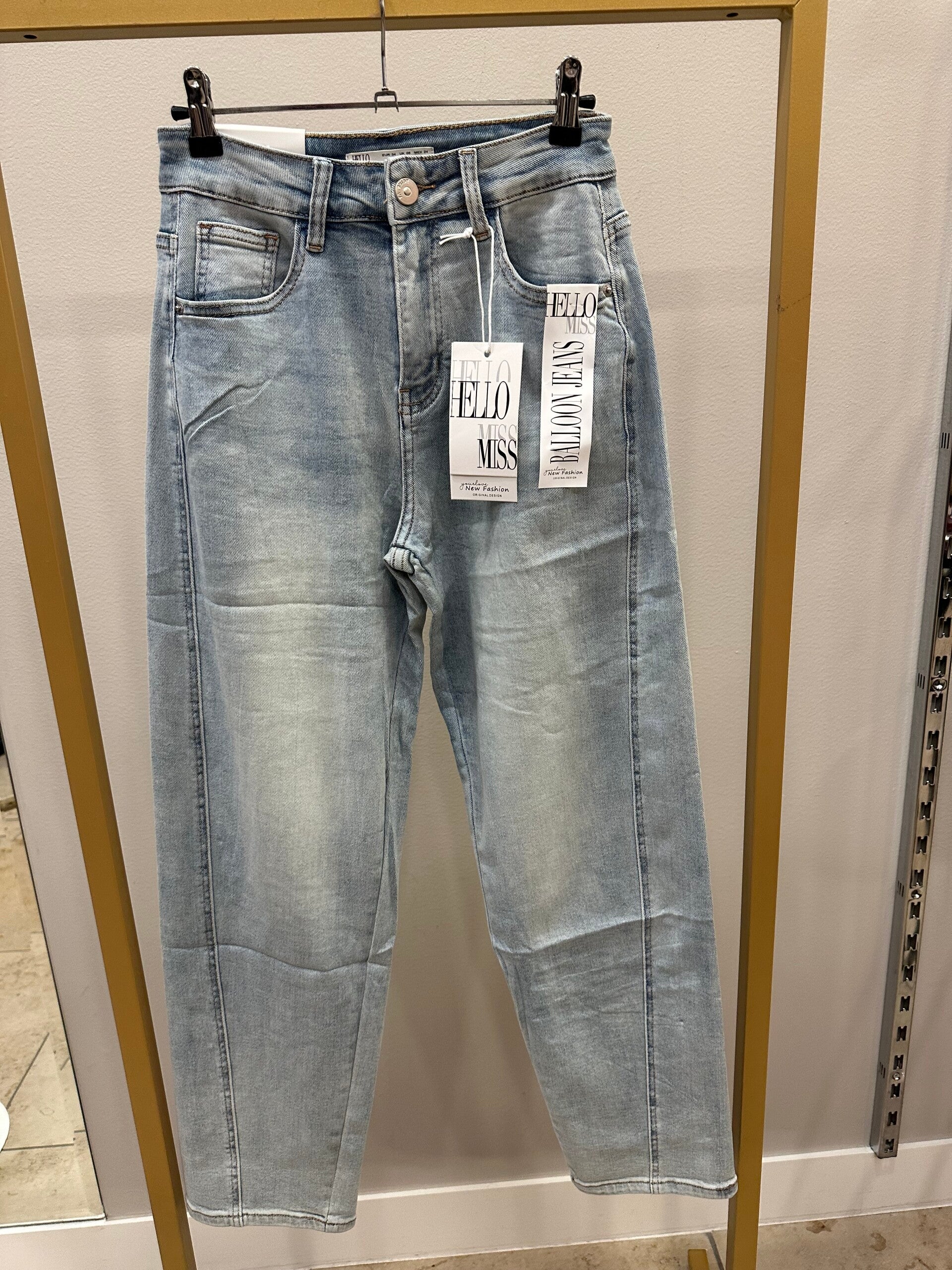 hello miss balloon jeans