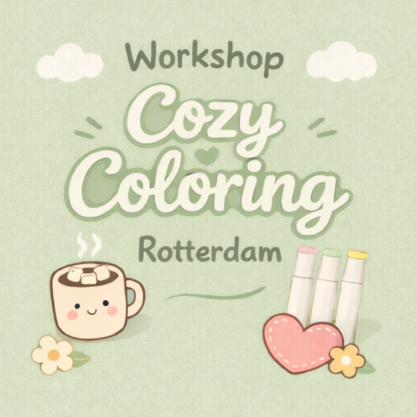 Rotterdam - Workshop Cozy Coloring - 12:30u