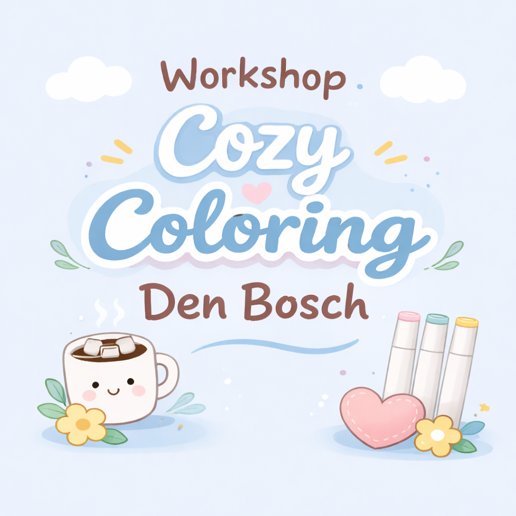 Den Bosch - Workshop Cozy Coloring - 13:30u