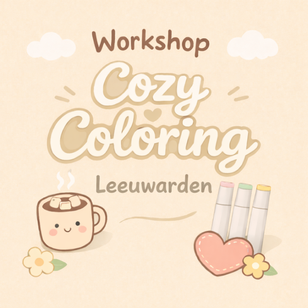 Leeuwarden - Workshop Cozy Coloring - 11u