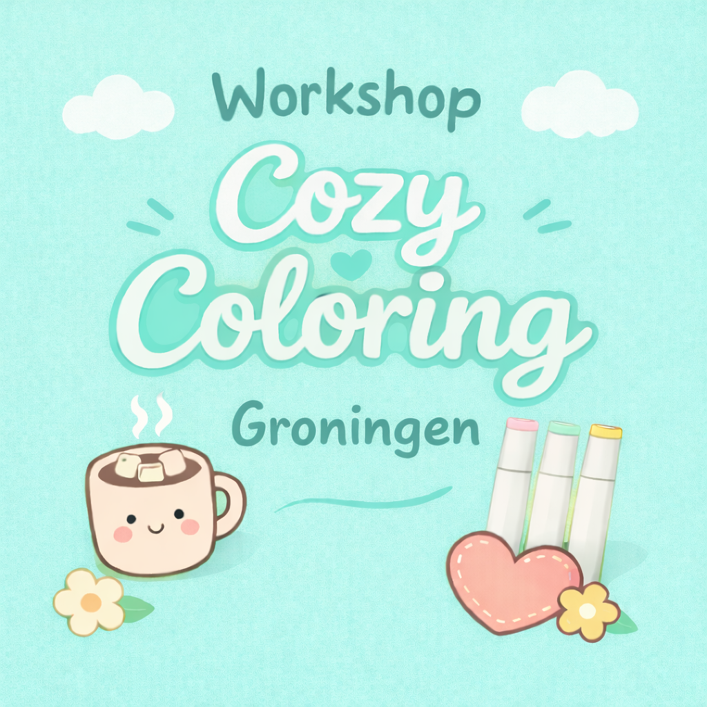 Groningen - Workshop Cozy Coloring - 14u