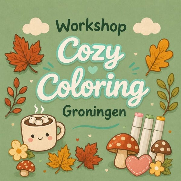 Groningen - Workshop Cozy Coloring - 14u