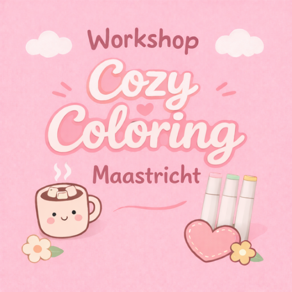 Maastricht - Workshop Cozy Coloring - 12u