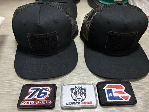 Casquette trucker plate 3 patch