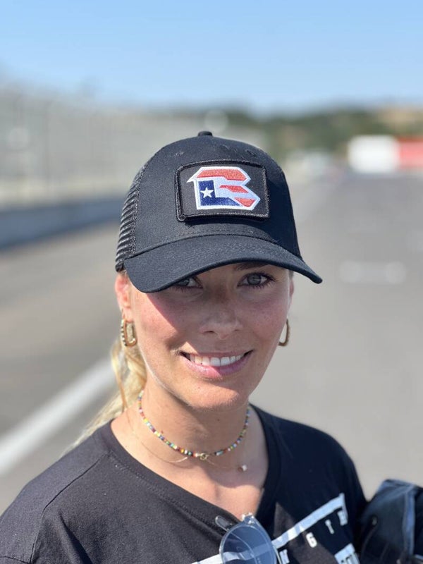 Casquette trucker courbée 3 patch
