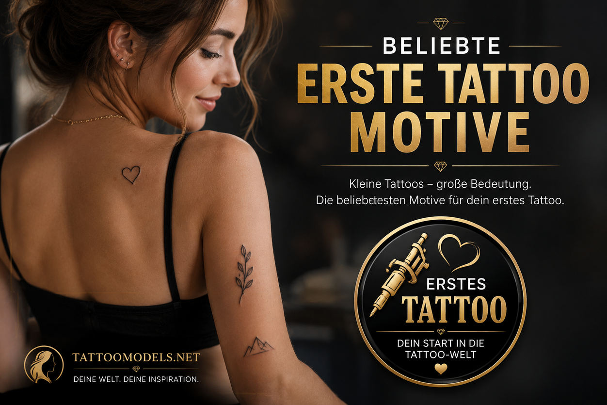 Hero-Bild zu beliebten ersten Tattoo-Motiven bei Damen auf Tattoomodels.net