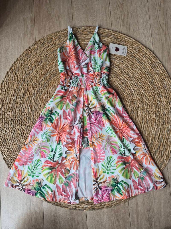 Playsuit jurk wit