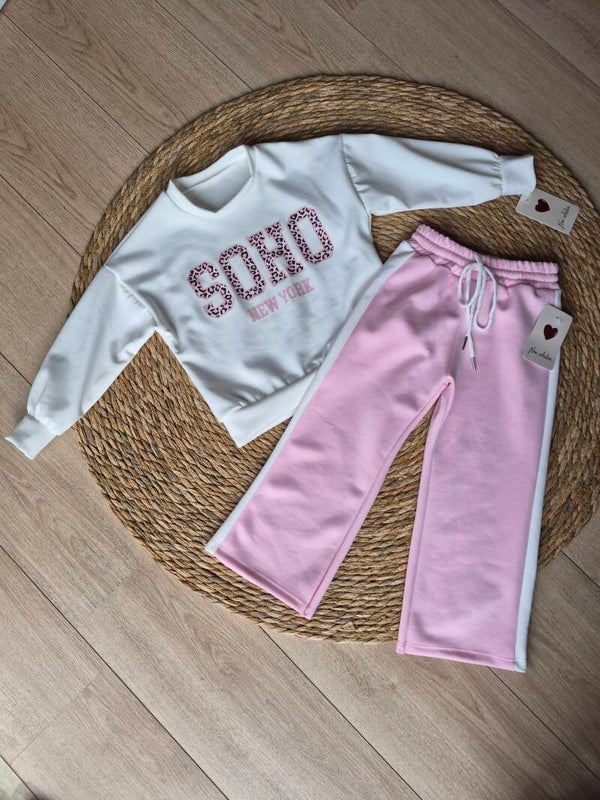 Comfy "SOHO" set roze