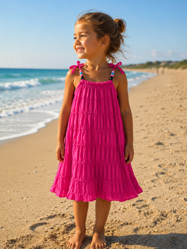 "Ibiza" jurk Roze