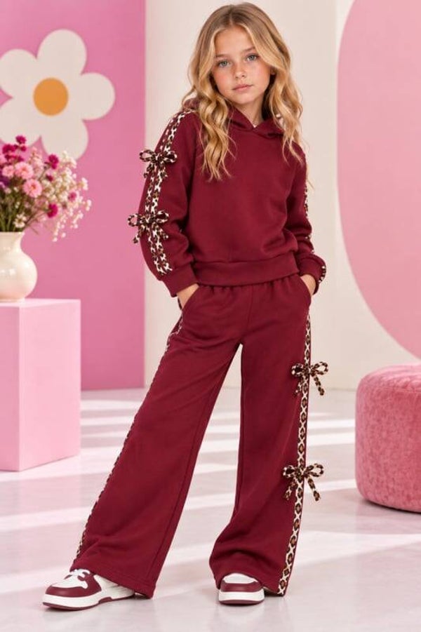 Set bordeaux panter bies *Pre order 4/10*