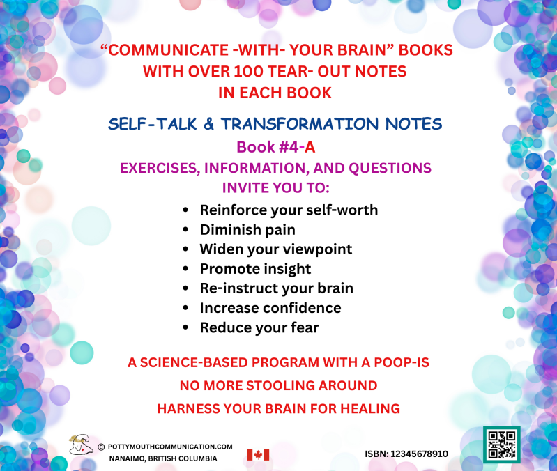 Potty Mouth Introspection & Contemplation Notes back cover book 4A