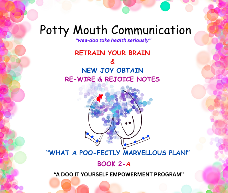 Potty Mouth book 2A Rewire & Rejoice  Notes front cover book 2A