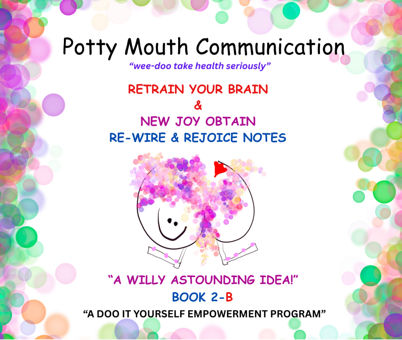 Potty Mouth Rejoice & Rewire Notes back cover book 2A