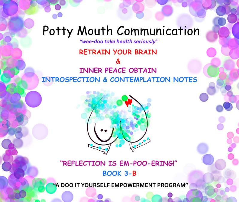 Potty Mouth Introspection & Contemplation Notes front cover book 3B