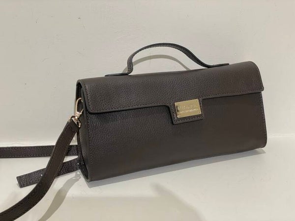 SCAPA HANDBAG 217370  2 kleuren: DK BROWN en BLACK
