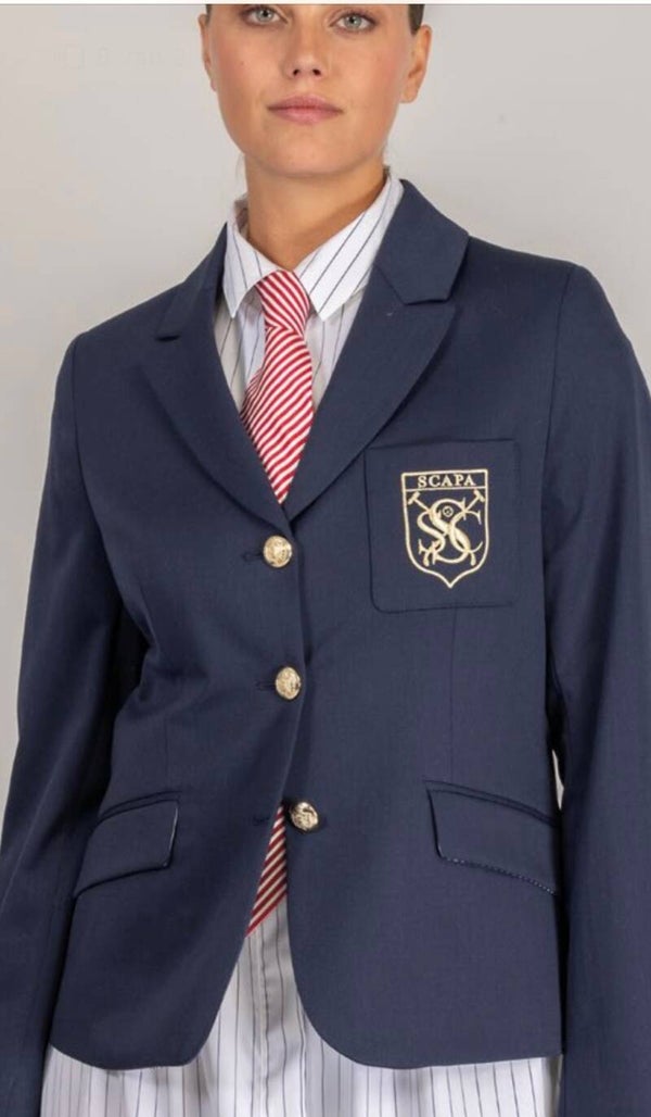SCAPA SPORTS JACKET TRUMAN GOLD NAVY
