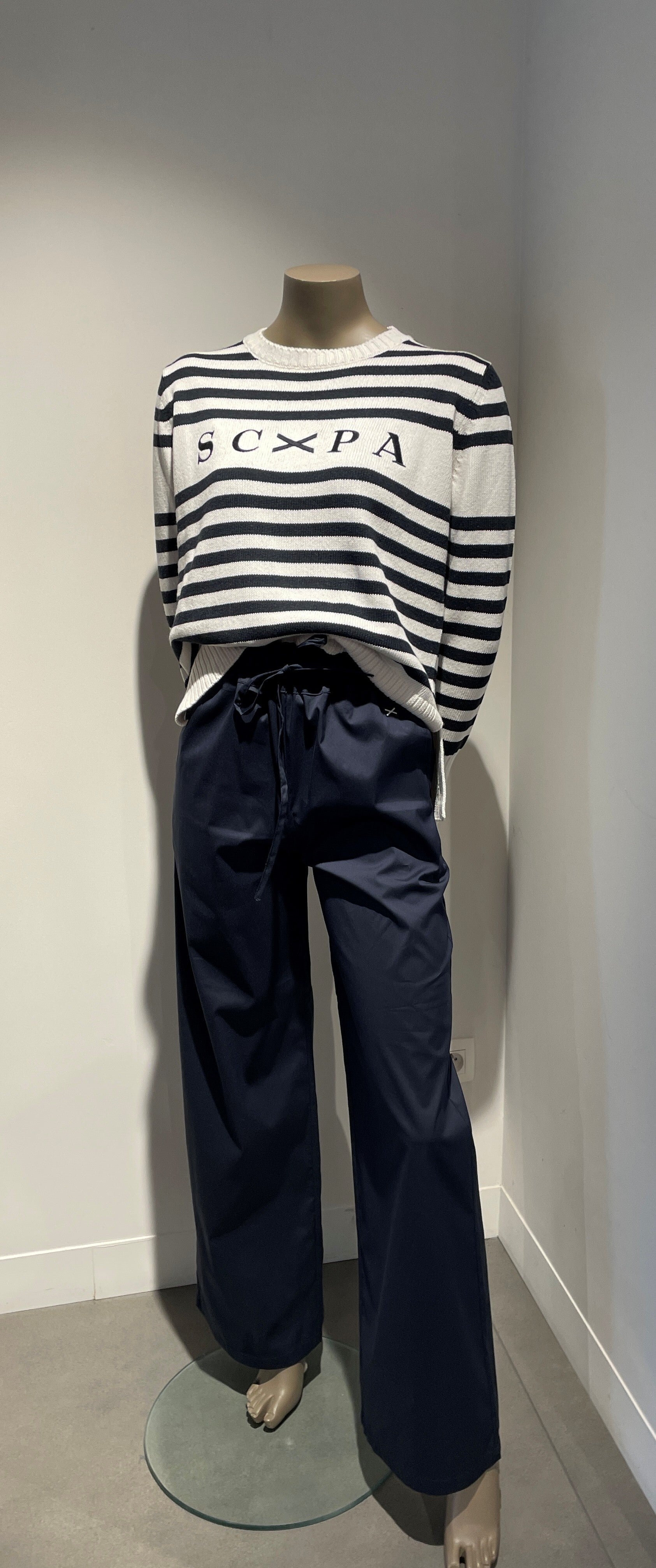 SCAPA SPORTS TROUSER IRENE DK NAVY