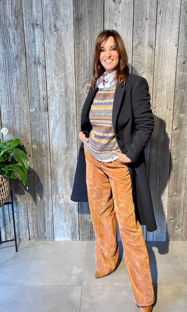 SCAPA FLOW COAT VERNON NAVY