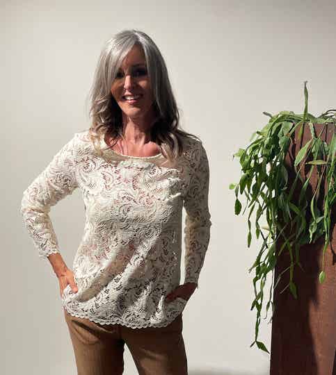 SCAPA SHIRT MARILIN OFF WHITE