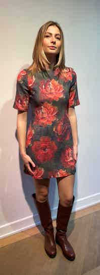 SCAPA DRESS FEDRA RED
