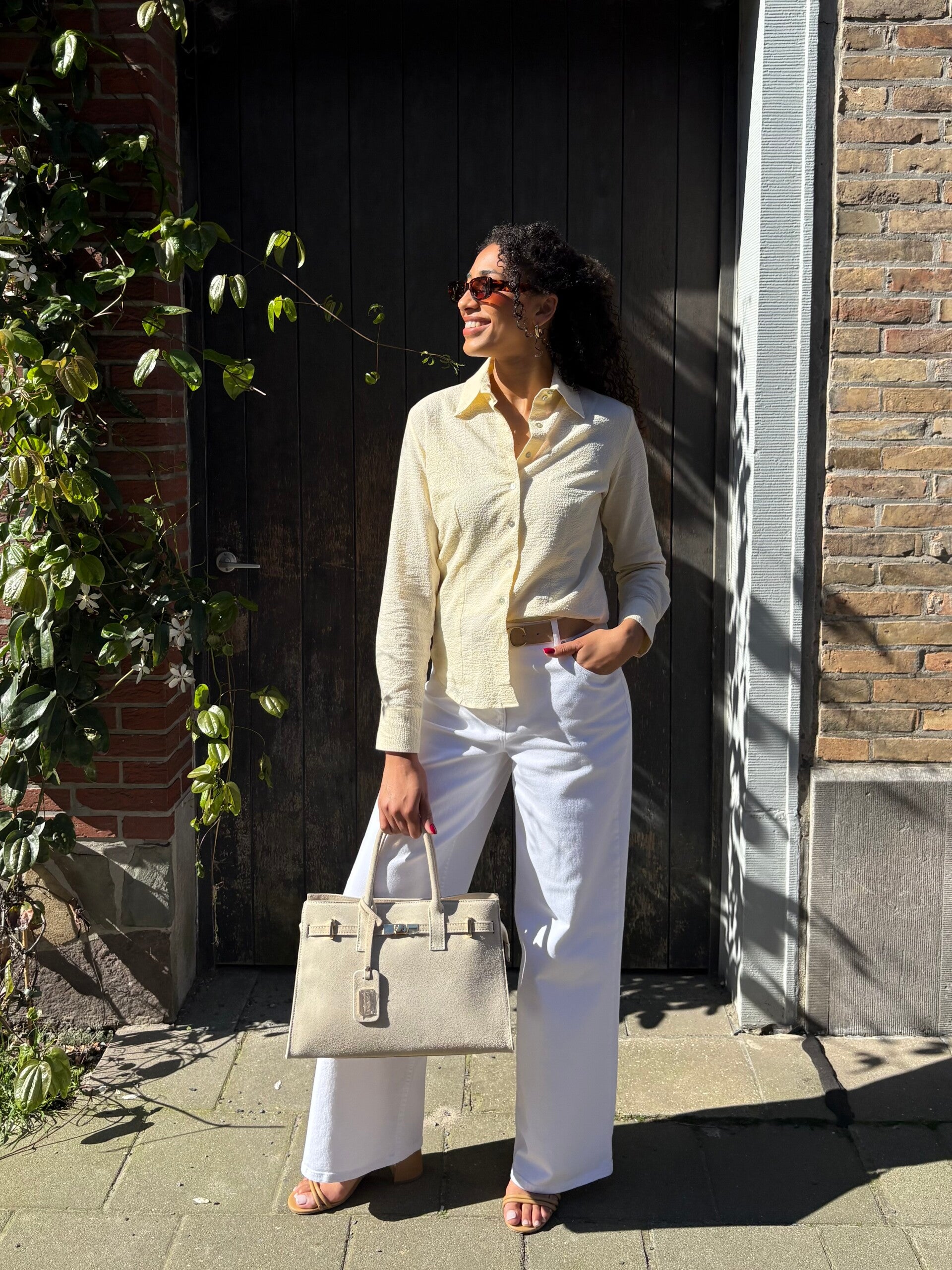 SCAPA SHIRT NATALIA YELLOW