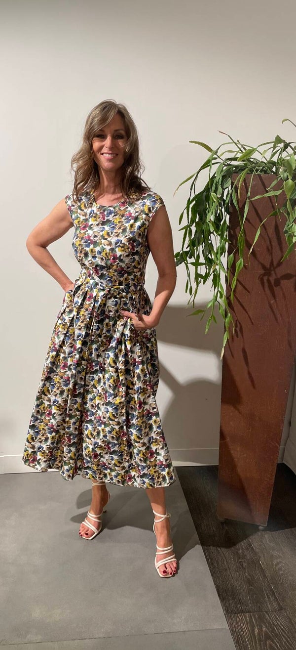 SCAPA DRESS MARTHA MULTICOLOR