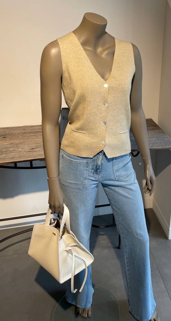 SCAPA FLOW TOP CECILIA 2 KLEUREN: ECRU/TAUPE