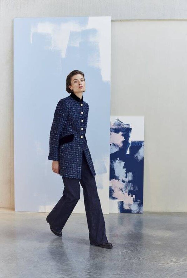 SCAPA TROUSER JACKY DENIM BLUE