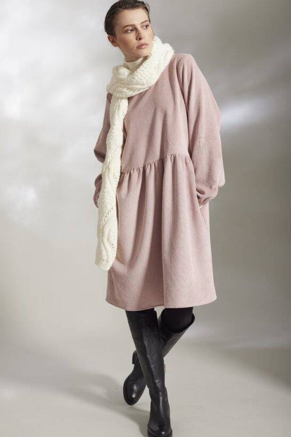 SCAPA FLOW DRESS BERGENIA LT PINK