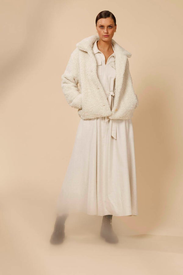 SCAPA FLOW JACKET LIVANA OFF WHITE