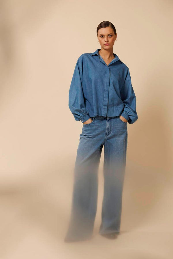 SCAPA FLOW SHIRT ALMOND JEANS