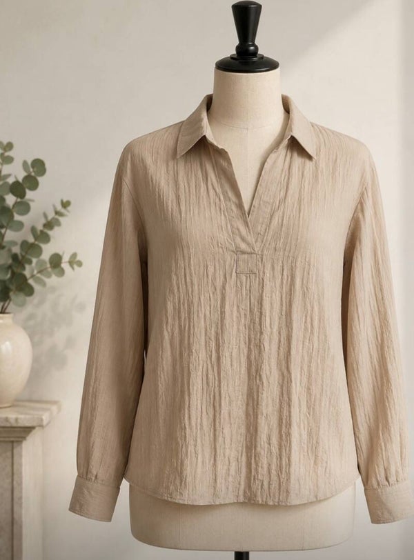SCAPA FLOW SHIRT PARIS BEIGE