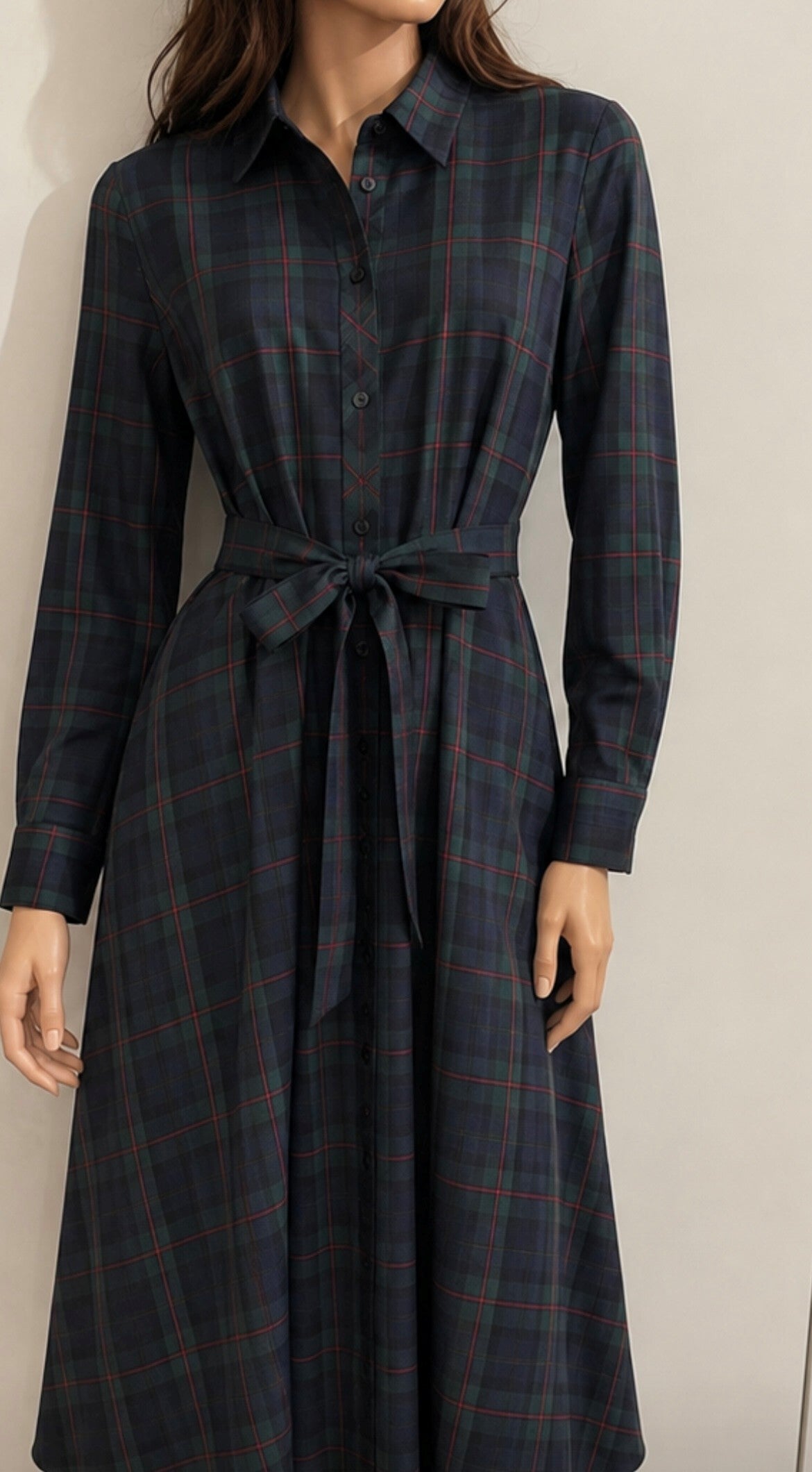 SCAPA DRESS CHARLIE NAVY