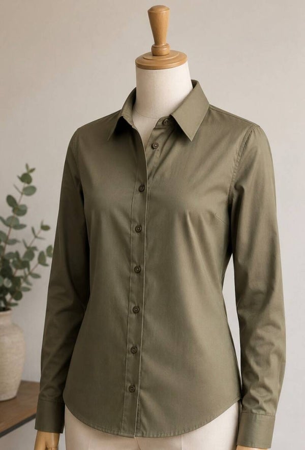 SCAPA FLOW SHIRT HELINA DK MOSS