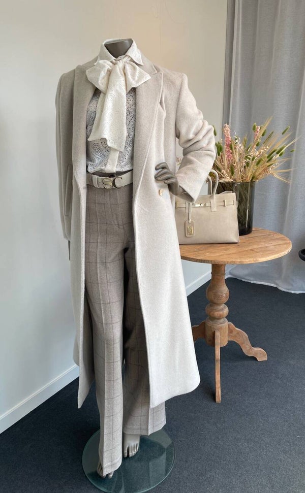 SCAPA COAT VICTORIA NATURAL