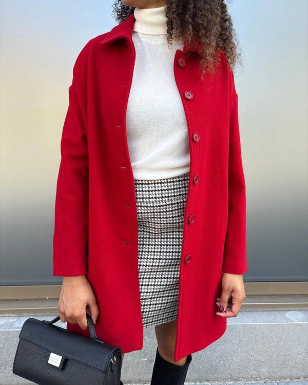 SCAPA FLOW  COAT AMOR RED