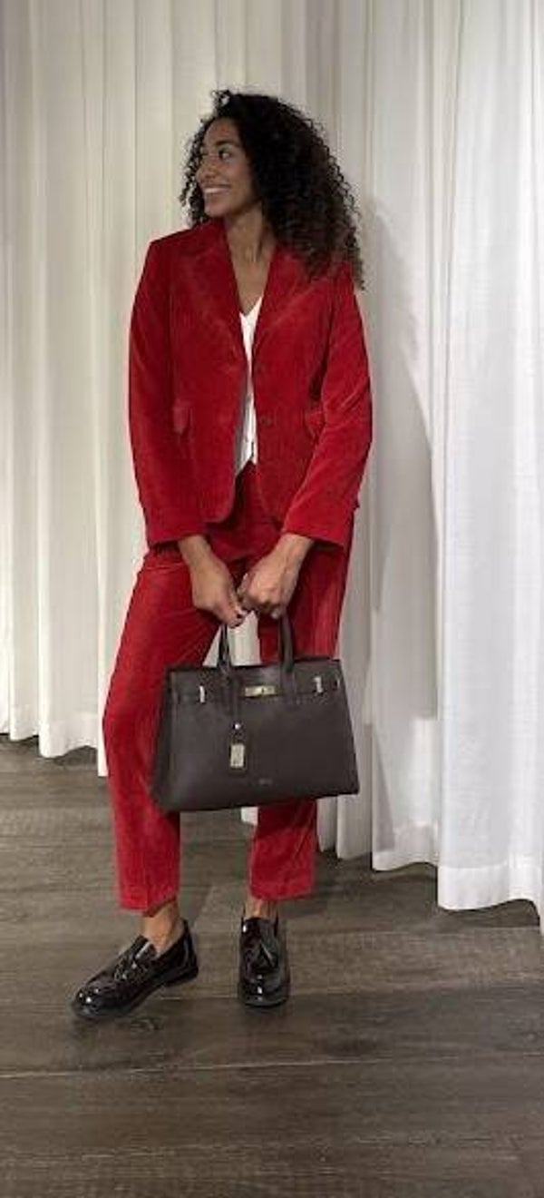 SCAPA FLOW JACKET MARTINA RED VELOURS