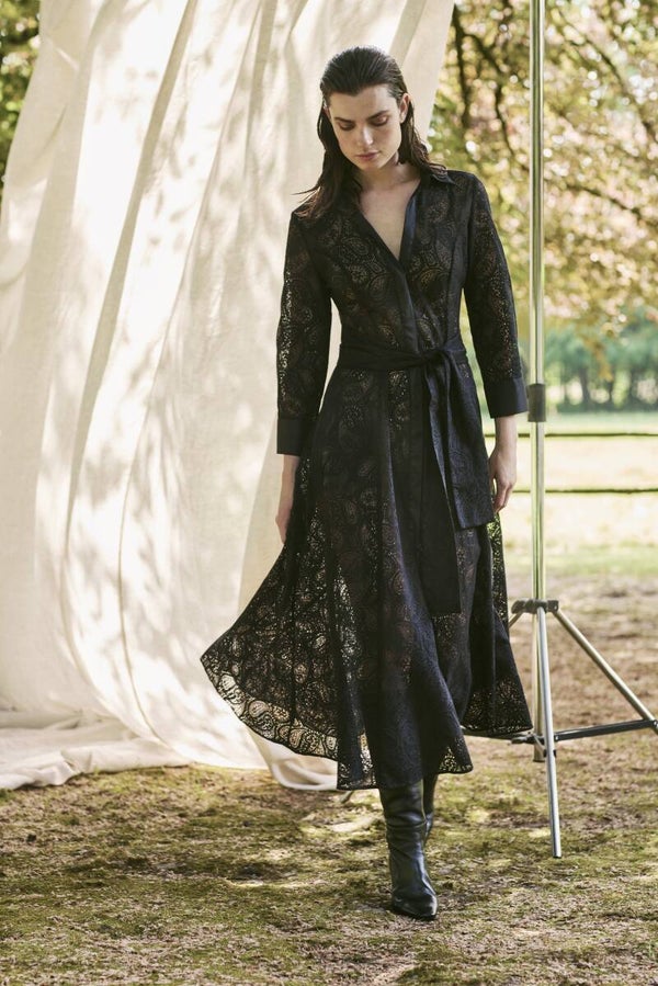 SCAPA DRESS CHARLISE BLACK