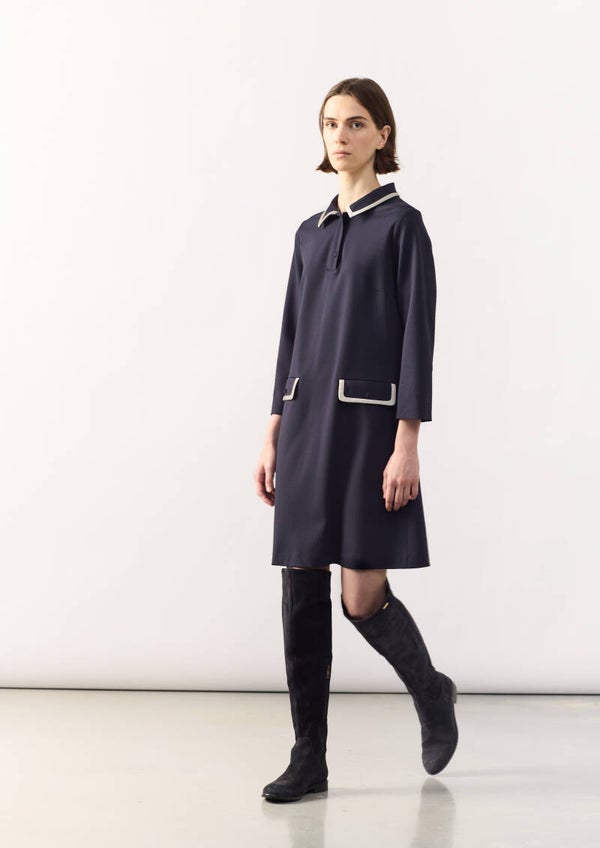 SCAPA FLOW DRESS PERRY DK NAVY
