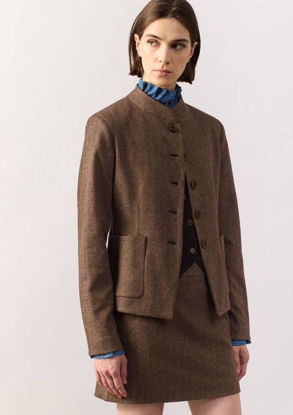 SCAPA FLOW JACKET GLASGOW BROWN