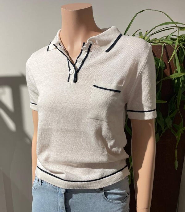 SCAPA SPORTS PULL COHEN 2 kleuren: ECRU en DARK NAVY