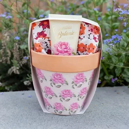 Geschenkset Blumentopf - praktische Geschenkidee